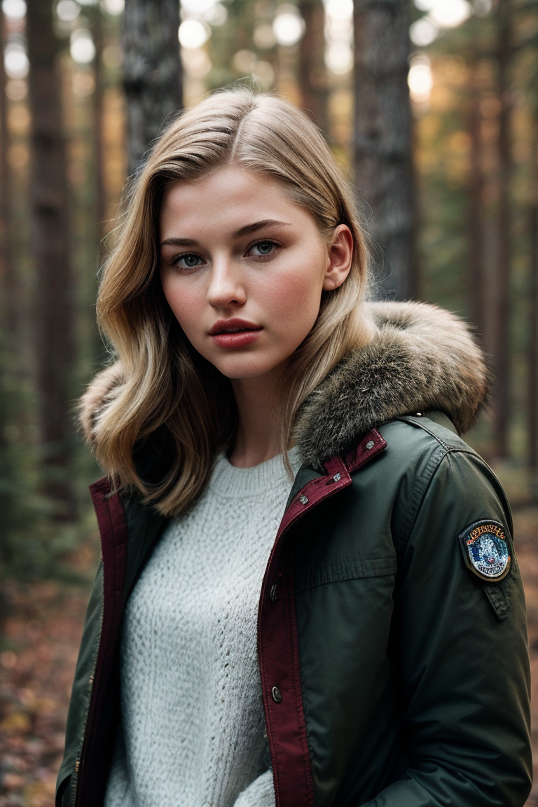 00619-404238585-JernauMix_v3_Chimera-photo of (s4r4hgrey-135_0.99), a beautiful woman, perfect hair, (modern photo, Oxblood Red Faux fur-trimmed parka jacket with mu.png